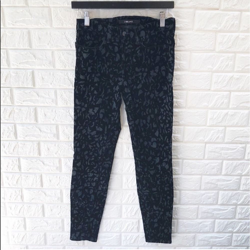 J brand Velvet skinny pants size 26 vguc